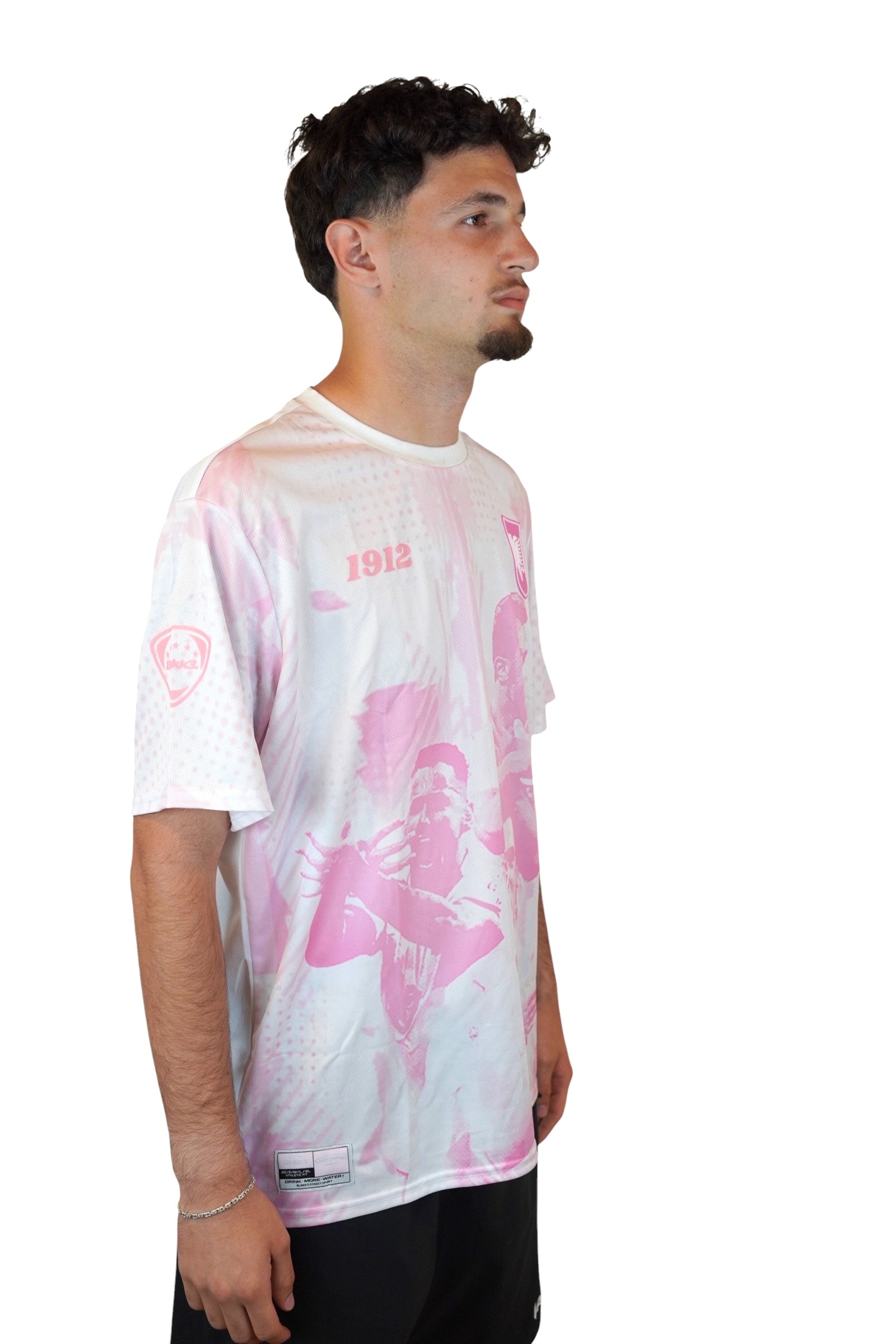 "ALBANIA ICONIC HANDS" JERSEY PINK