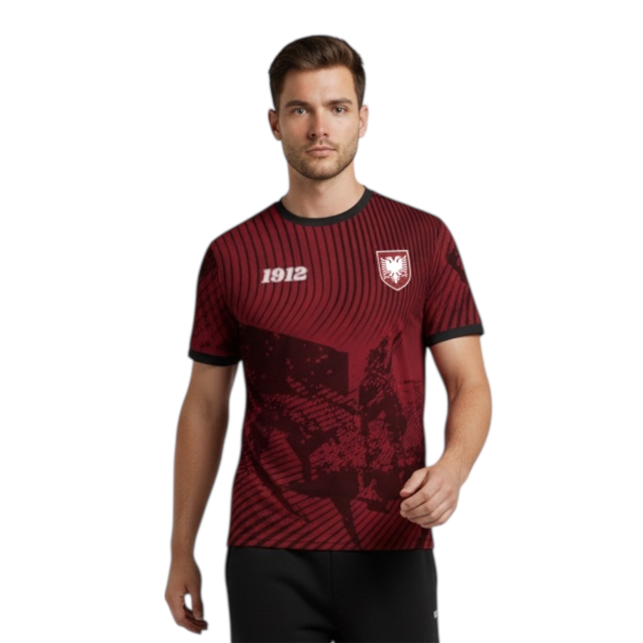 "SKANDERBEG DARK RED" JERSEY