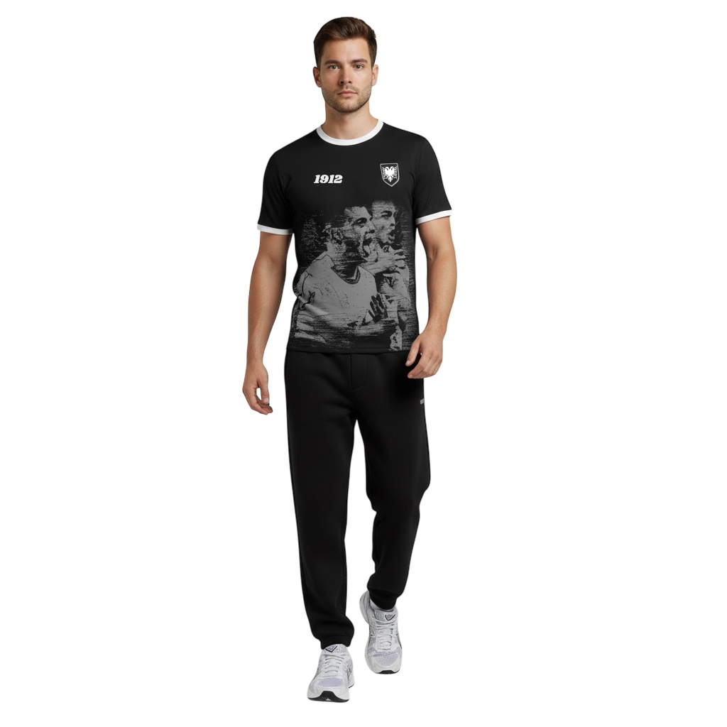 "XHAKA & SHAQIRI TRIKOT" BLACK