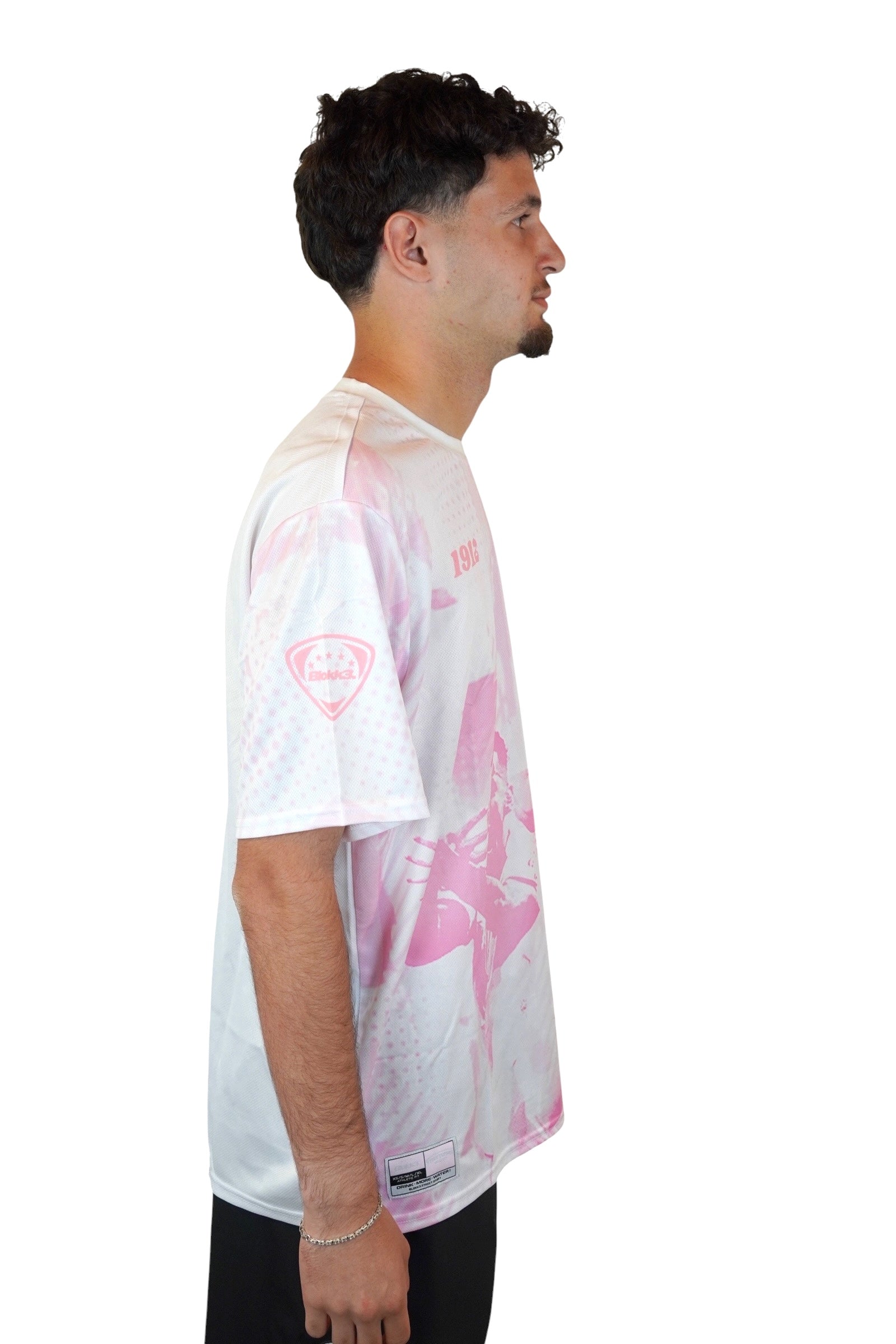 "ALBANIA ICONIC HANDS TRIKOT" PINK