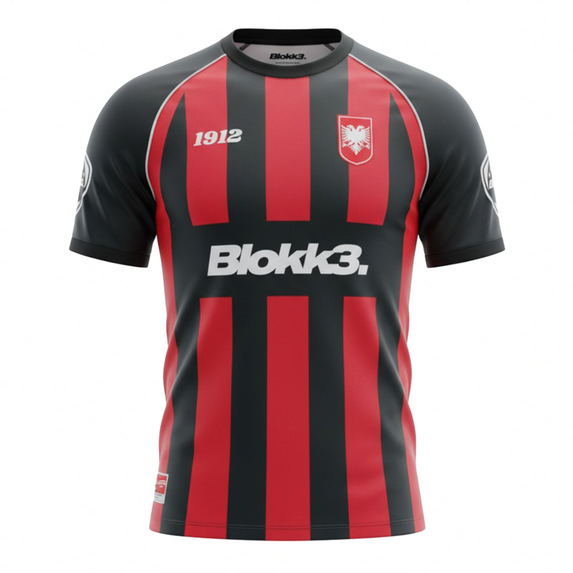 "ALBANIA RED BLACK" TRIKOT