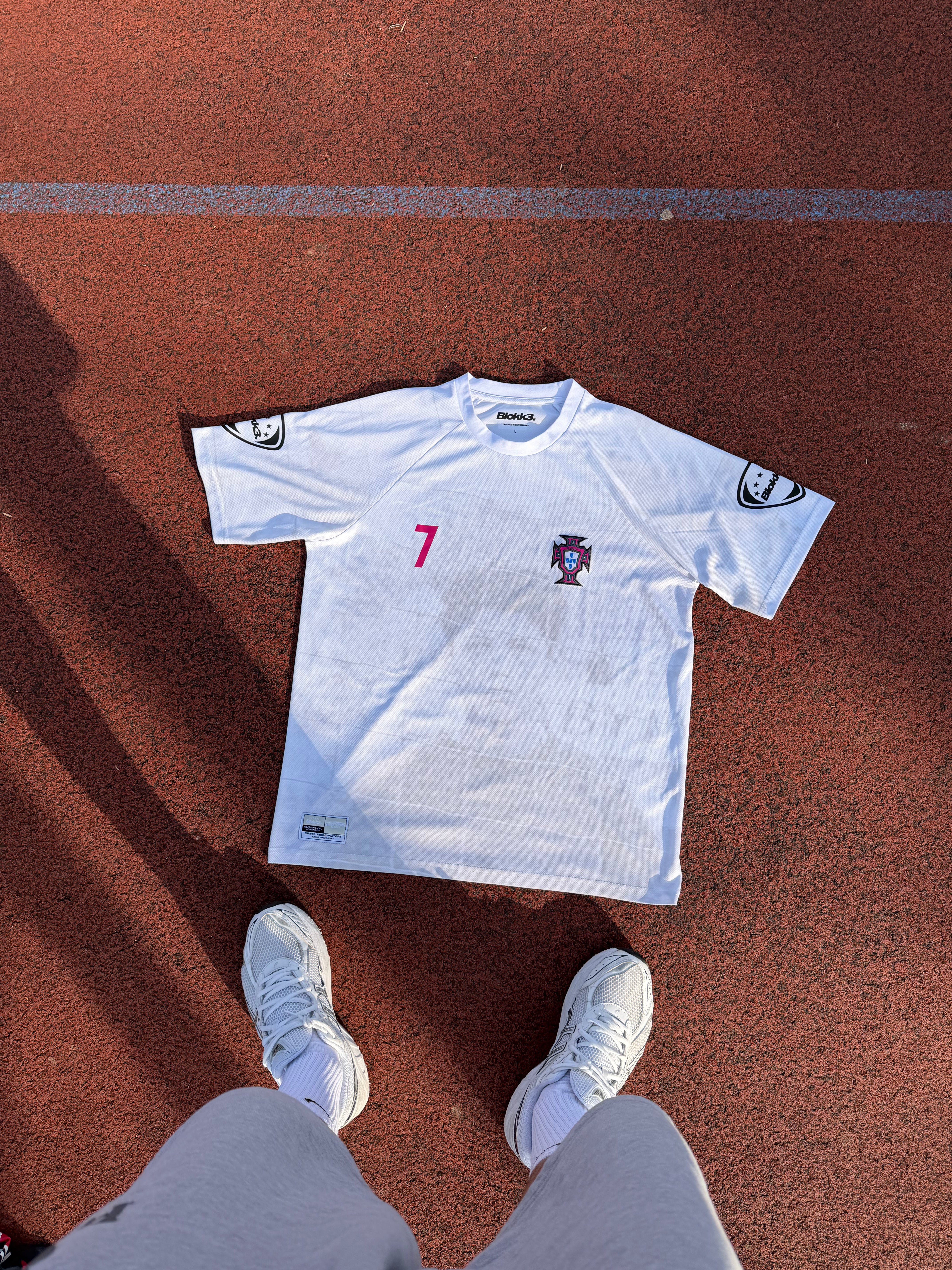 "PORTUGAL YOUNG 7" JERSEY WHITE