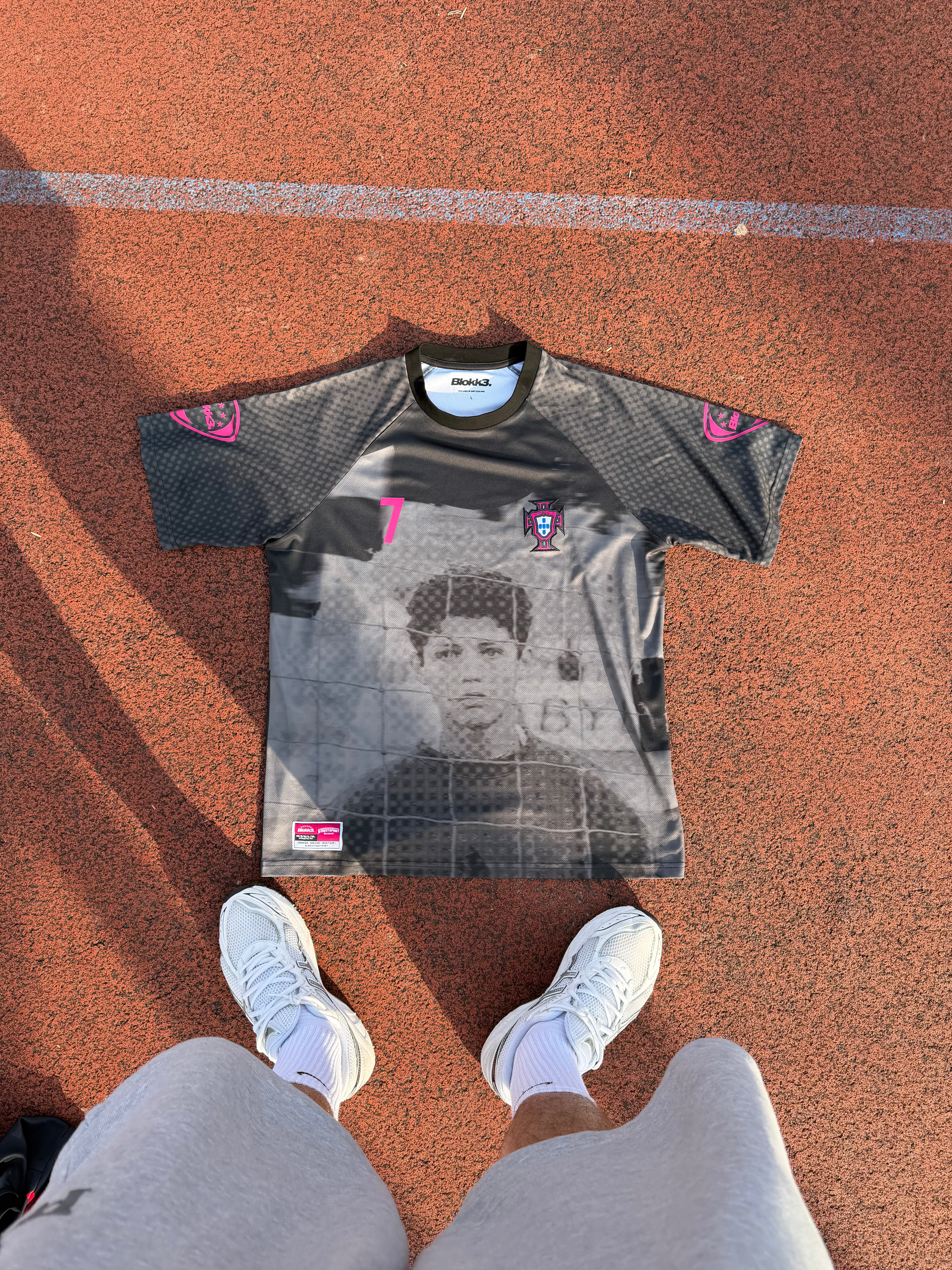 "PORTUGAL YOUNG 7" JERSEY BLACK