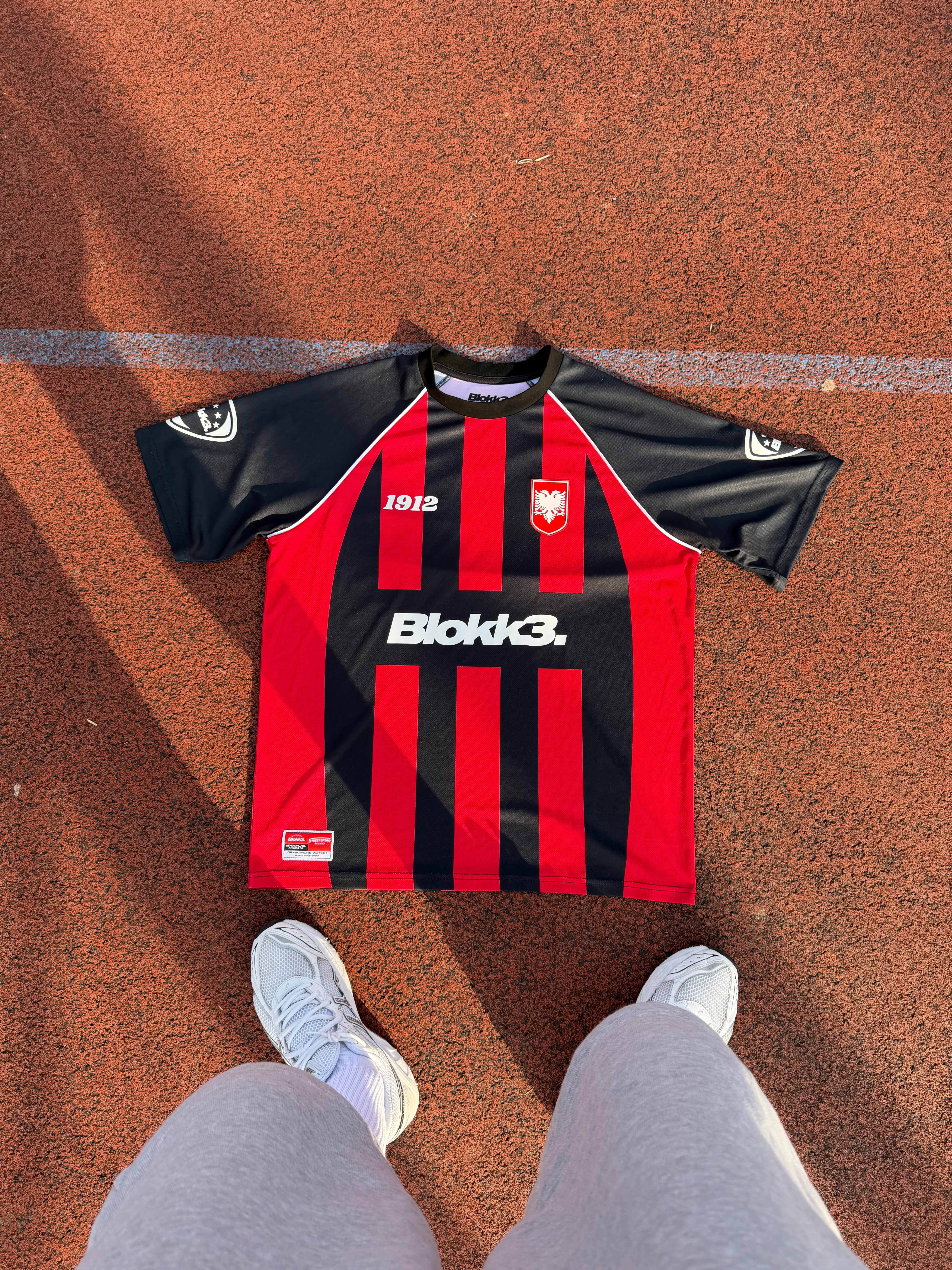 "ALBANIA RED BLACK" TRIKOT
