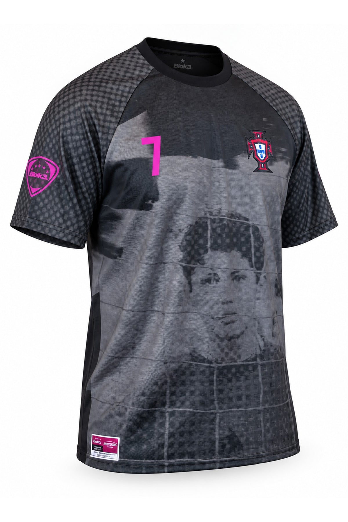 PORTUGAL YOUNG 7 TRIKOT BLACK