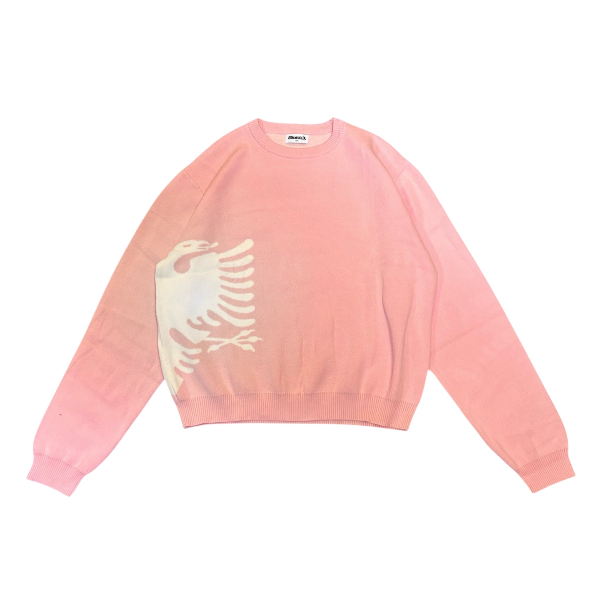 "ALBANIA STRICK SWEATER" PINK