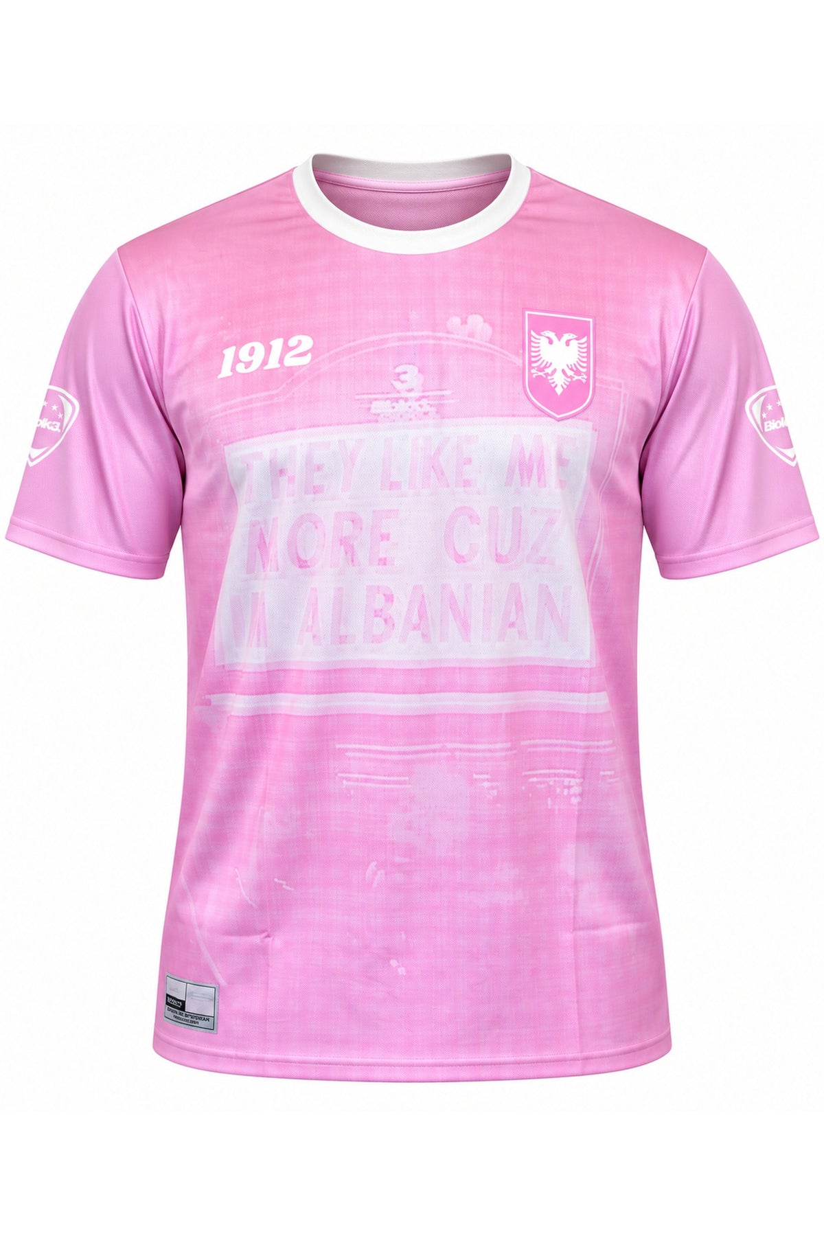 ALBANIA CUZ IM ALBANIAN TRIKOT PINK