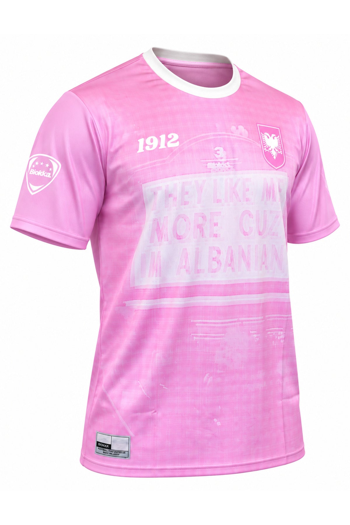 ALBANIA CUZ IM ALBANIAN TRIKOT PINK