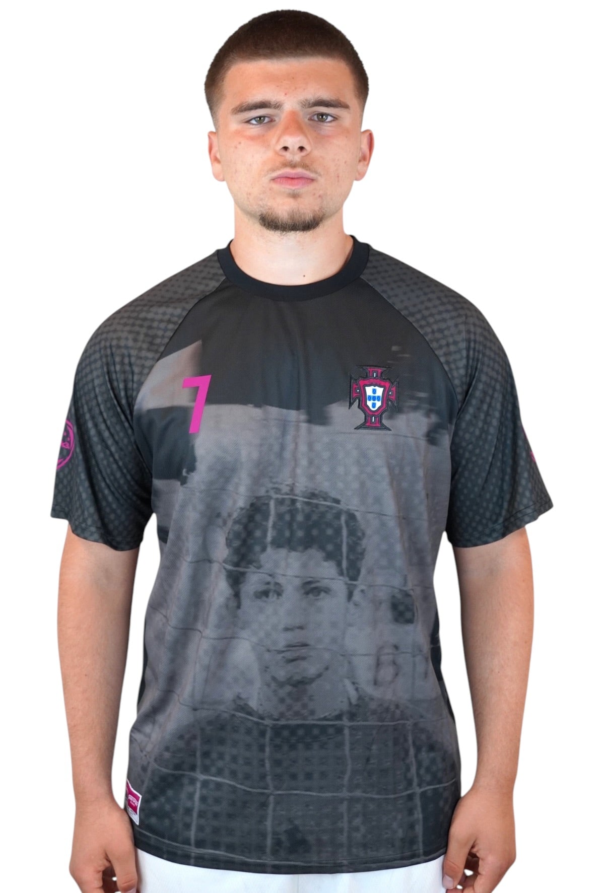 "PORTUGAL YOUNG 7 TRIKOT" BLACK
