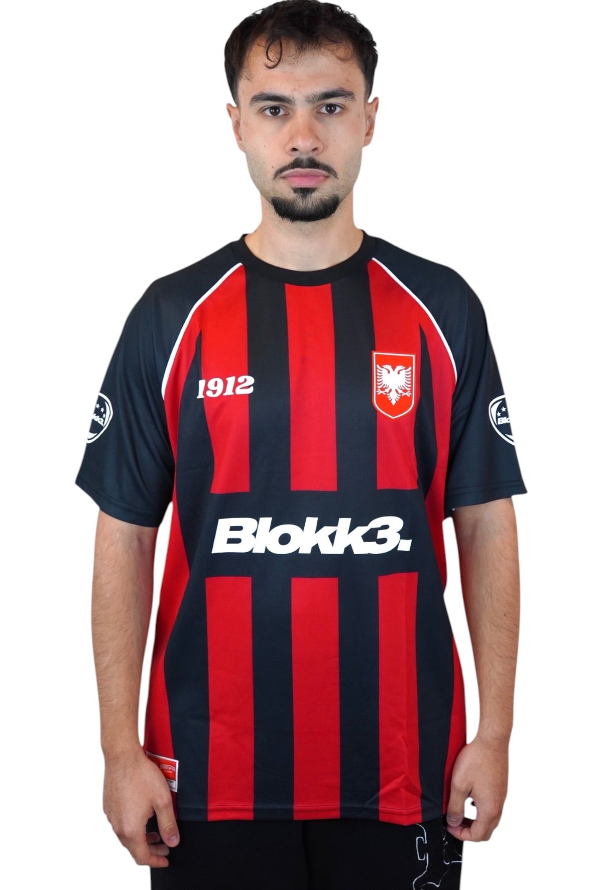 "ALBANIA RED BLACK" JERSEY