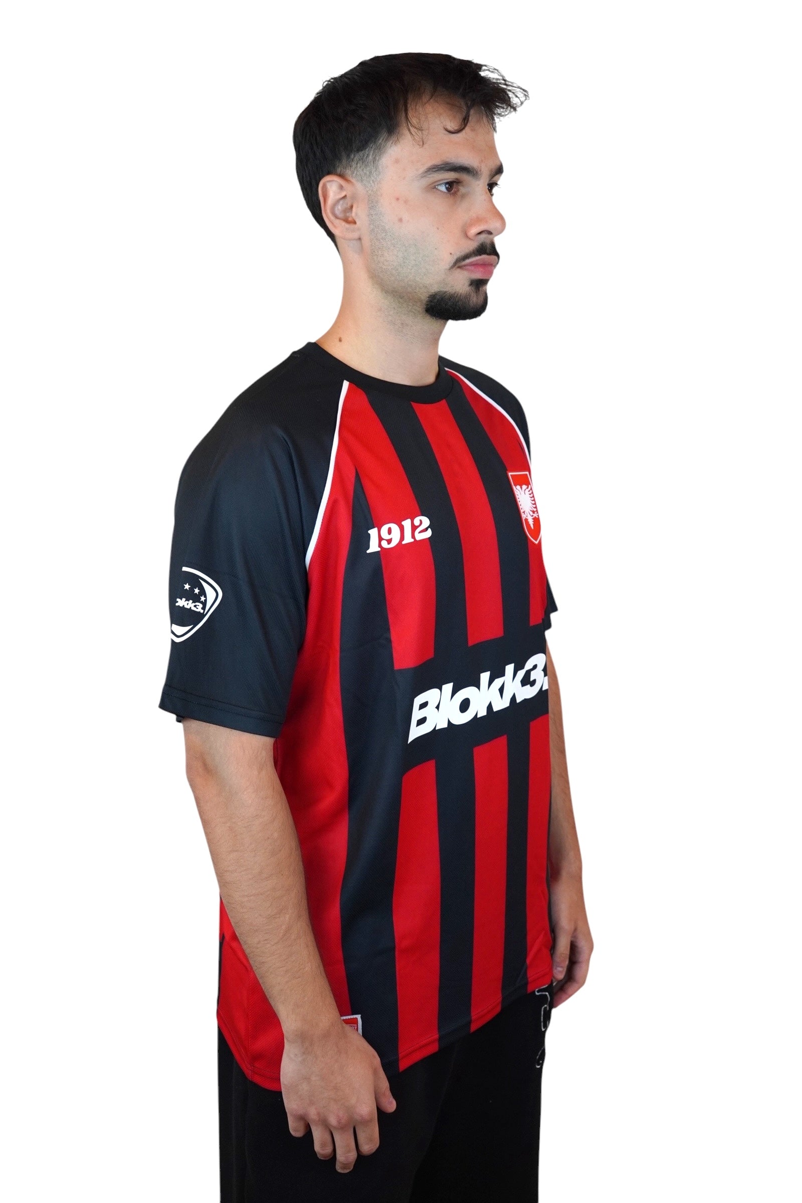 "ALBANIA RED BLACK" JERSEY