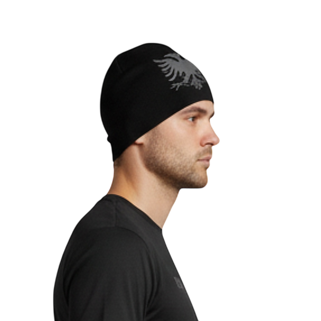 "ALBANIA BEANIE" BLACK