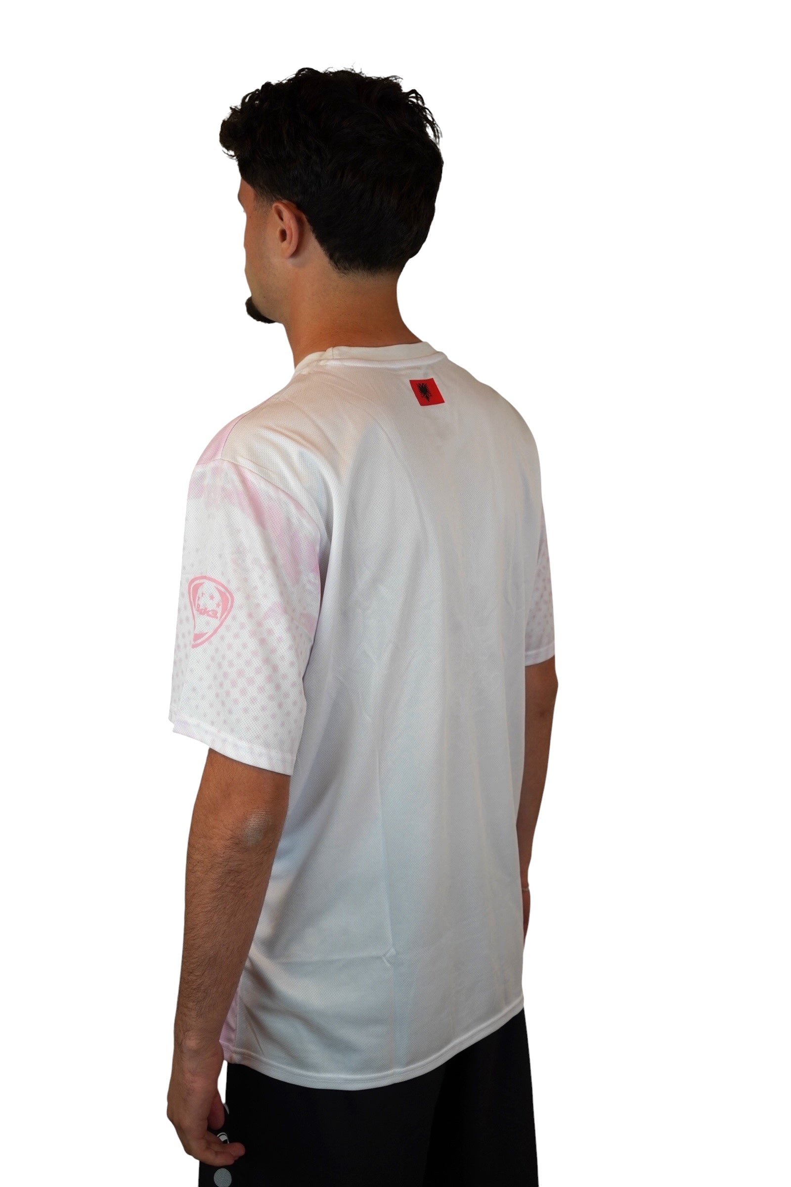 "ALBANIA ICONIC HANDS TRIKOT" PINK