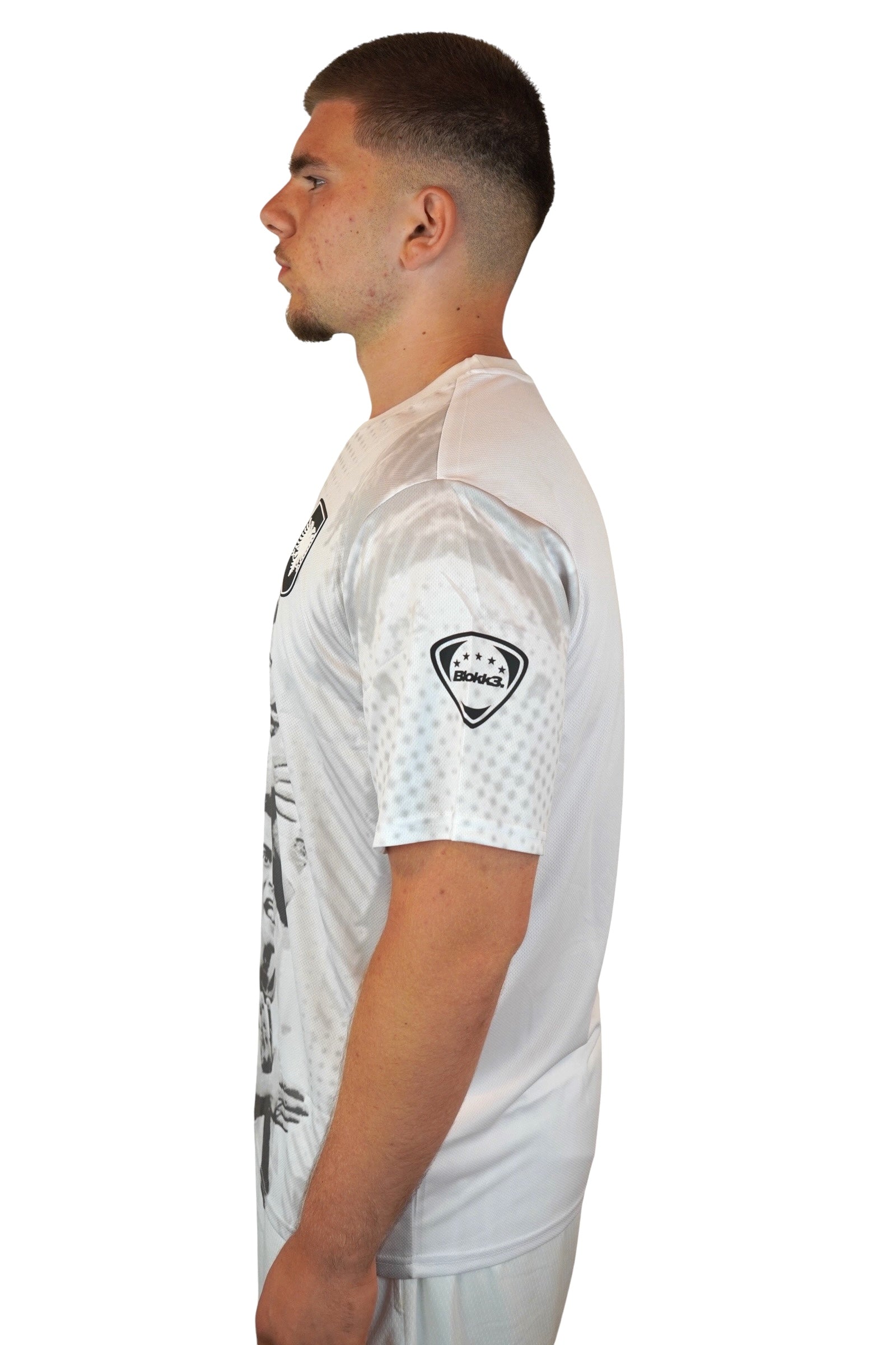 "ALBANIA ICONIC HANDS TRIKOT" WHITE