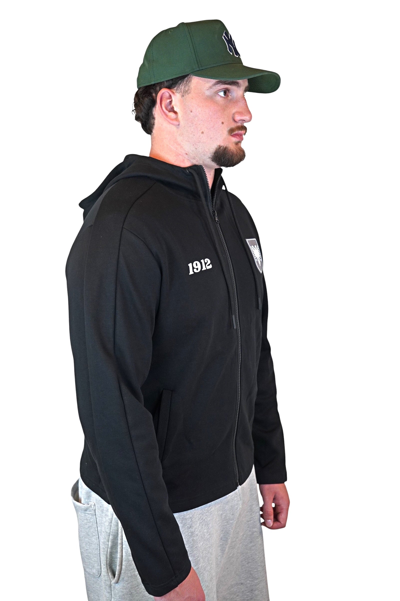 "ALBANIA KAPUZENJACKE" BLACK