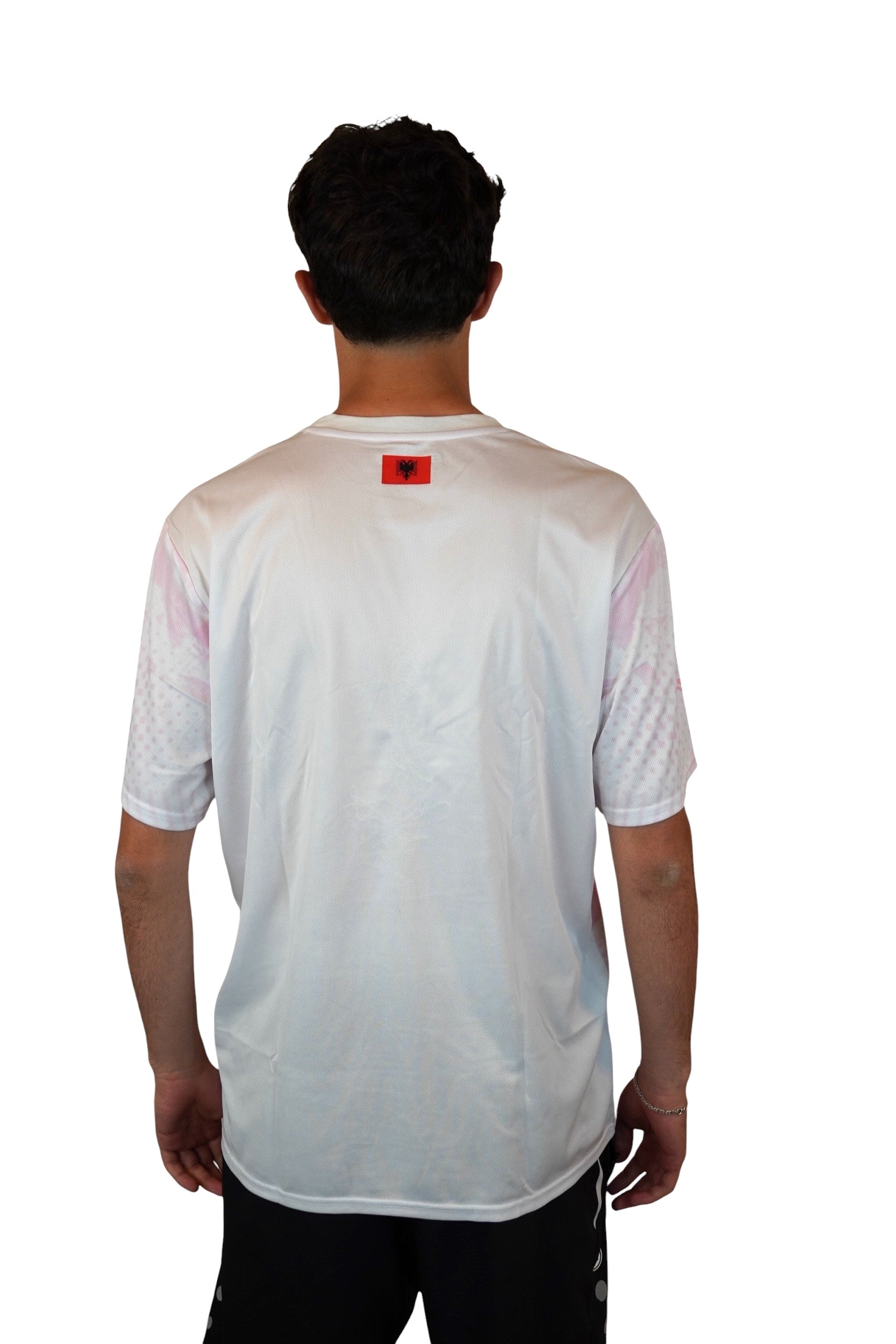 "ALBANIA ICONIC HANDS TRIKOT" PINK