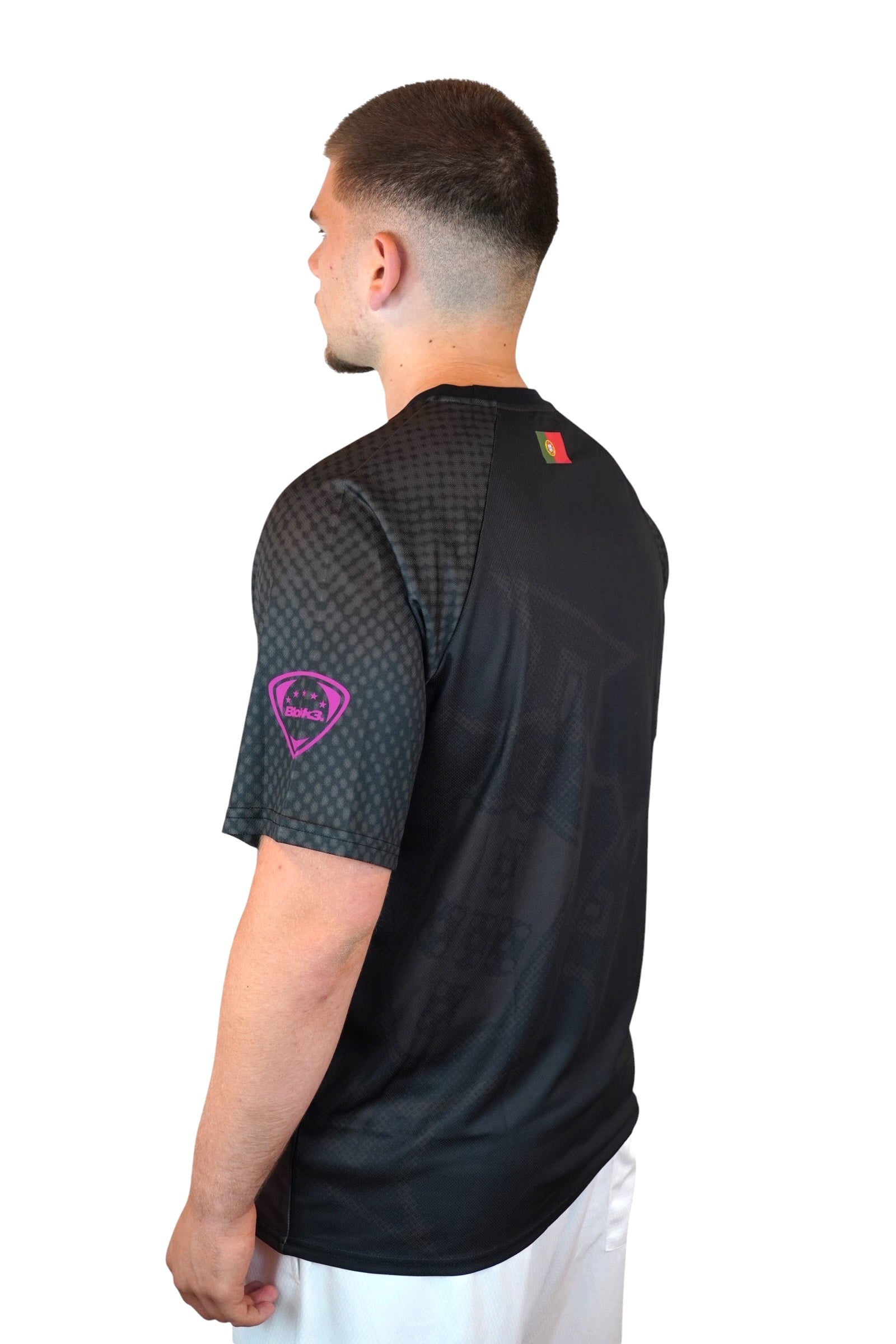 "PORTUGAL YOUNG 7 TRIKOT" BLACK