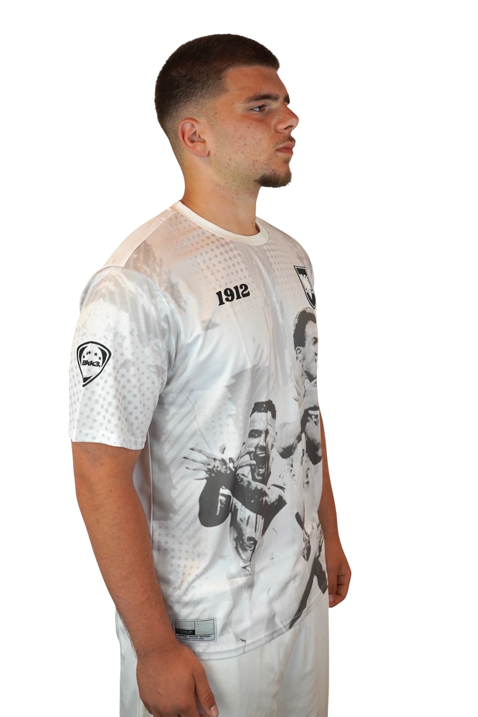 "ALBANIA ICONIC HANDS" JERSEY WHITE