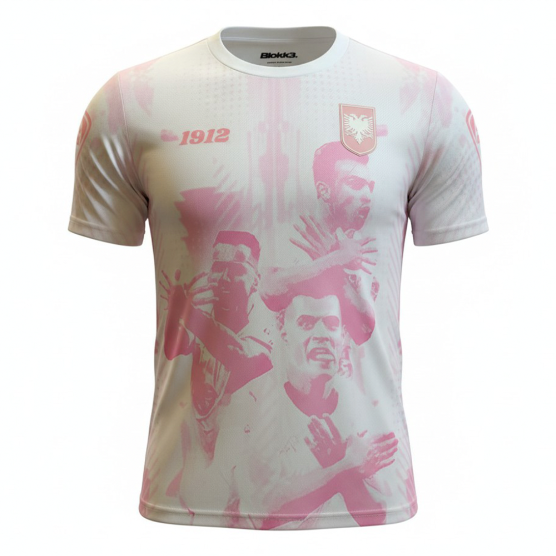 "ALBANIA ICONIC HANDS" TRIKOT PINK