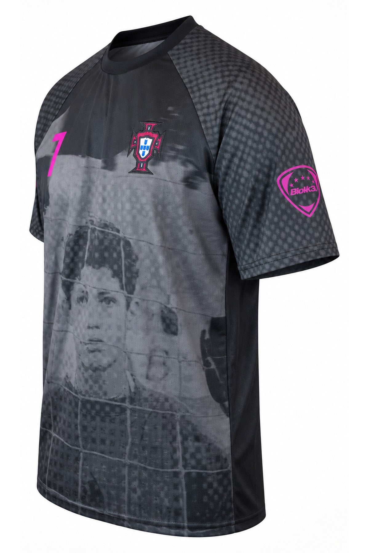 PORTUGAL YOUNG 7 TRIKOT BLACK