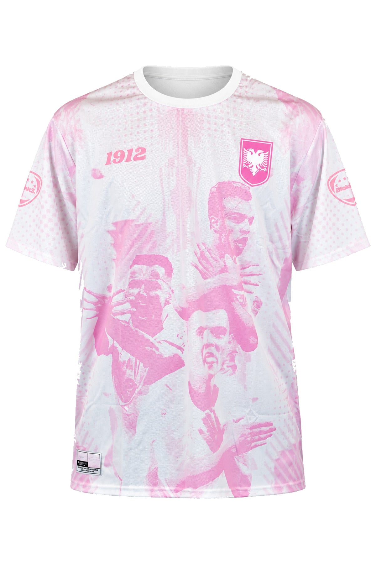 ALBANIA ICONIC HANDS TRIKOT PINK