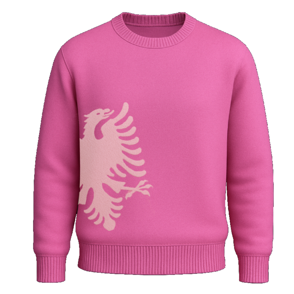 "ALBANIA STRICK SWEATER" PINK