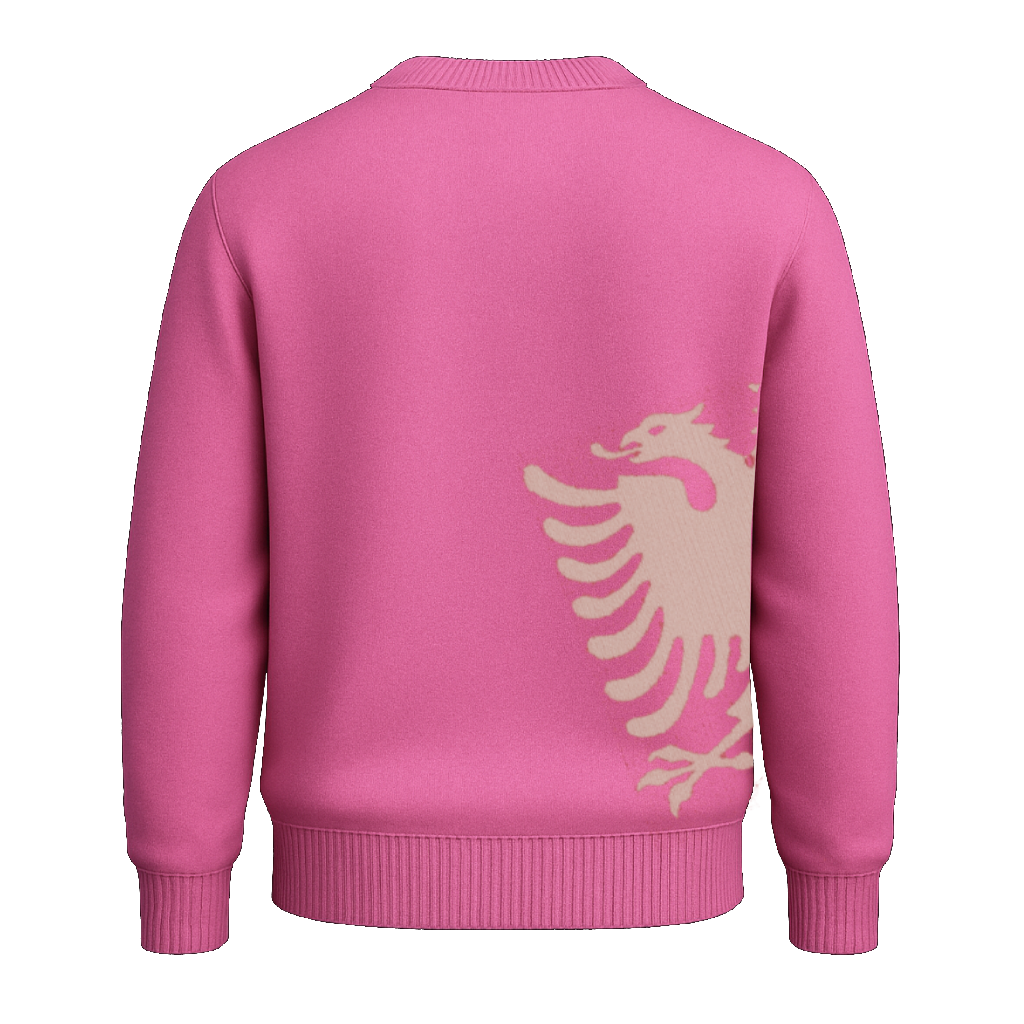 "ALBANIA STRICK SWEATER" PINK