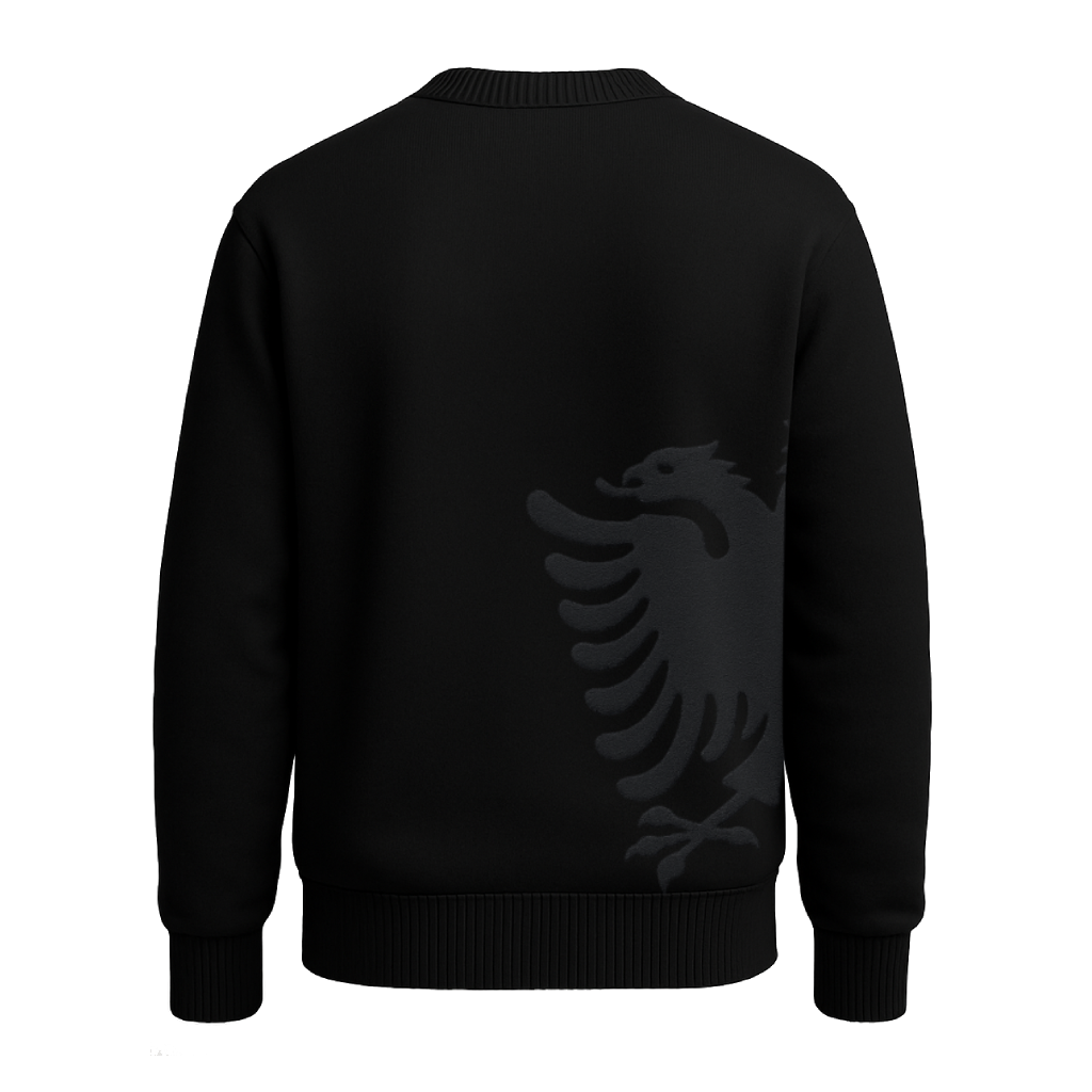 "ALBANIA STRICK SWEATER" SCHWARZ