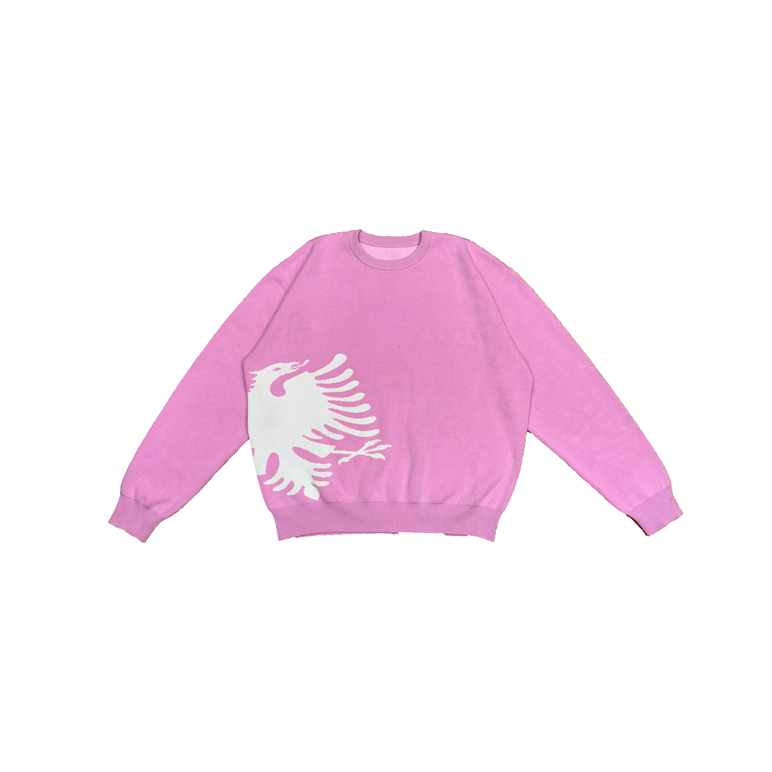 "ALBANIA STRICK SWEATER" PINK